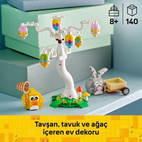 LEGO® Paskalya Tavşanı ve Civcivin Yumurta Avı  40808