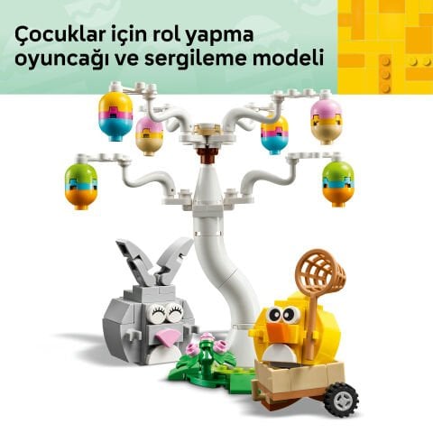 LEGO® Paskalya Tavşanı ve Civcivin Yumurta Avı  40808