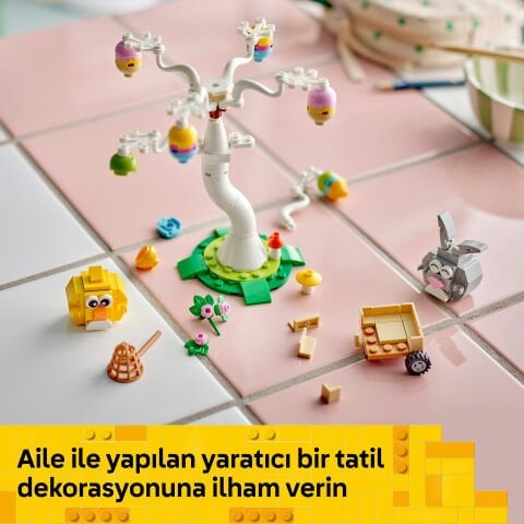 LEGO® Paskalya Tavşanı ve Civcivin Yumurta Avı  40808