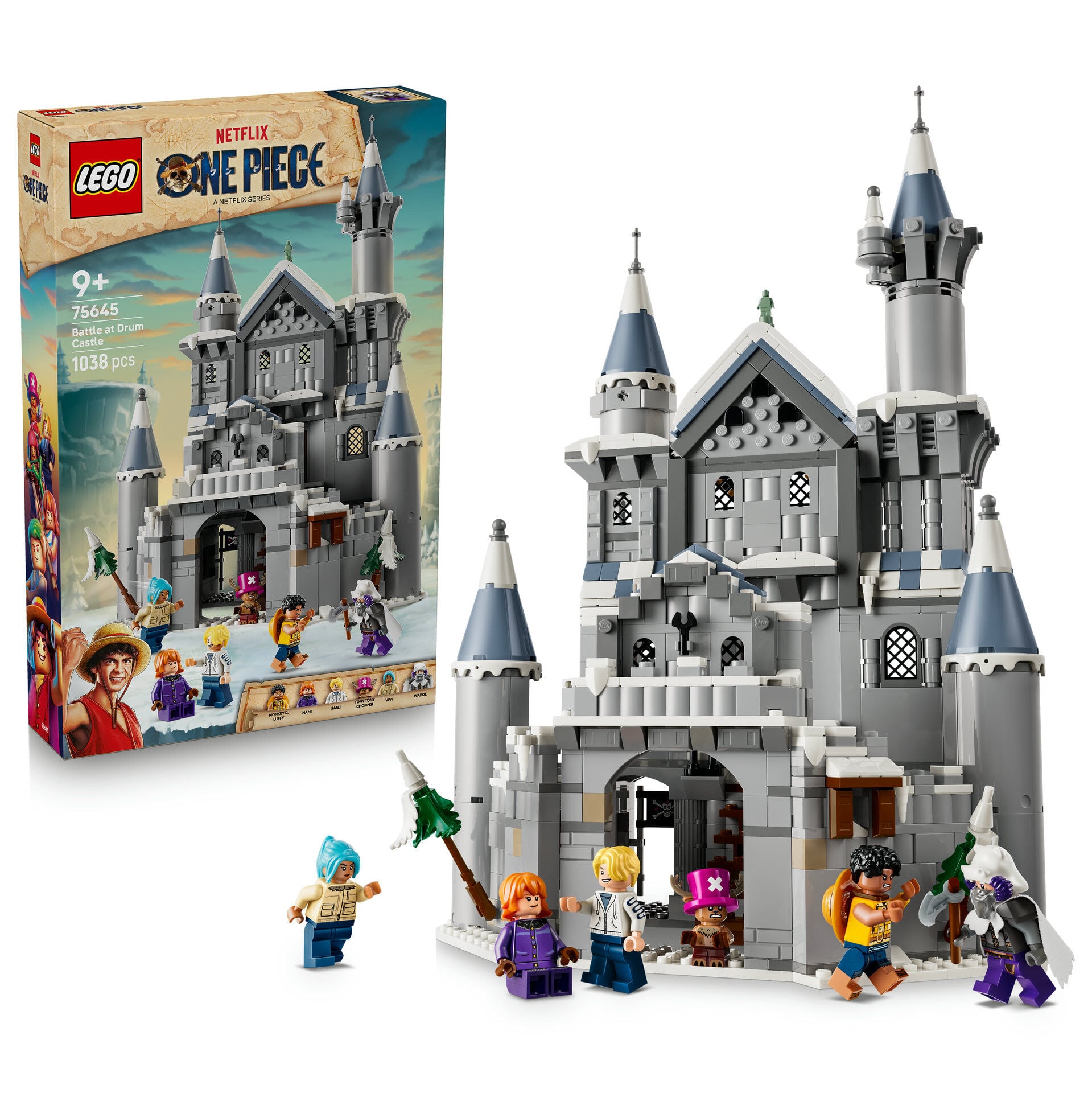 LEGO® ONE PIECE Drum Kalesi Savaşı 75645