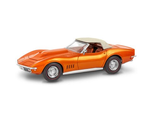 ’68 Corvette L/88 Convertible İkisi Bir Arada Model Kit