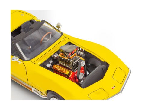 ’68 Corvette L/88 Convertible İkisi Bir Arada Model Kit
