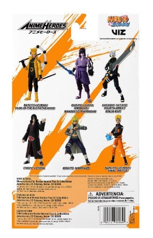 Bandai 16 cm Anime Heroes Naruto Figürleri  - Naruto Uzumaki Son Savaş