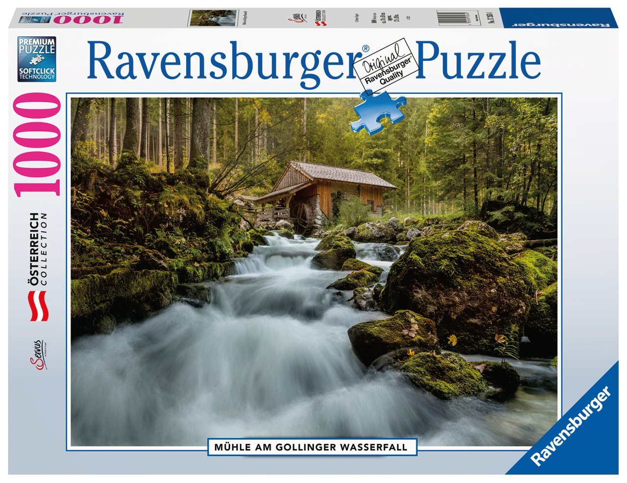 Ravensburger 1000 Parçalı Puzzle Avusturya Gollinger Şelalesi