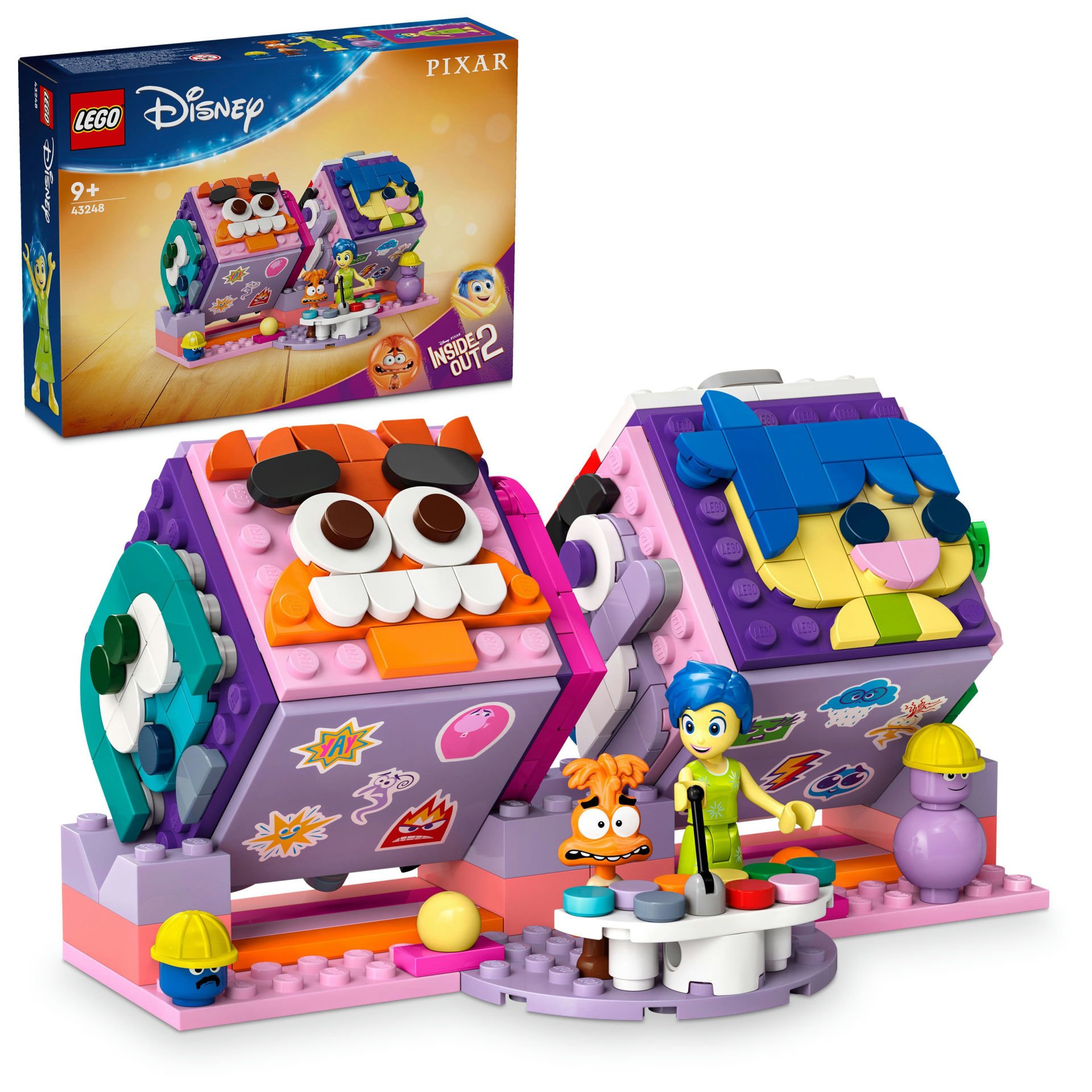 LEGO® ǀ Disney Pixar’dan Ters Yüz 2 Duygu Küpleri 43248