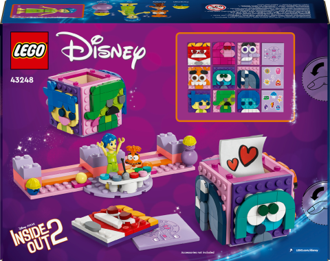 LEGO® ǀ Disney Pixar’dan Ters Yüz 2 Duygu Küpleri 43248