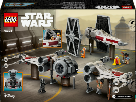 LEGO® Star Wars™ TIE Fighter ve X-Wing Birleşimi Seti 75393