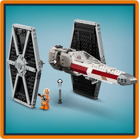 LEGO® Star Wars™ TIE Fighter ve X-Wing Birleşimi Seti 75393