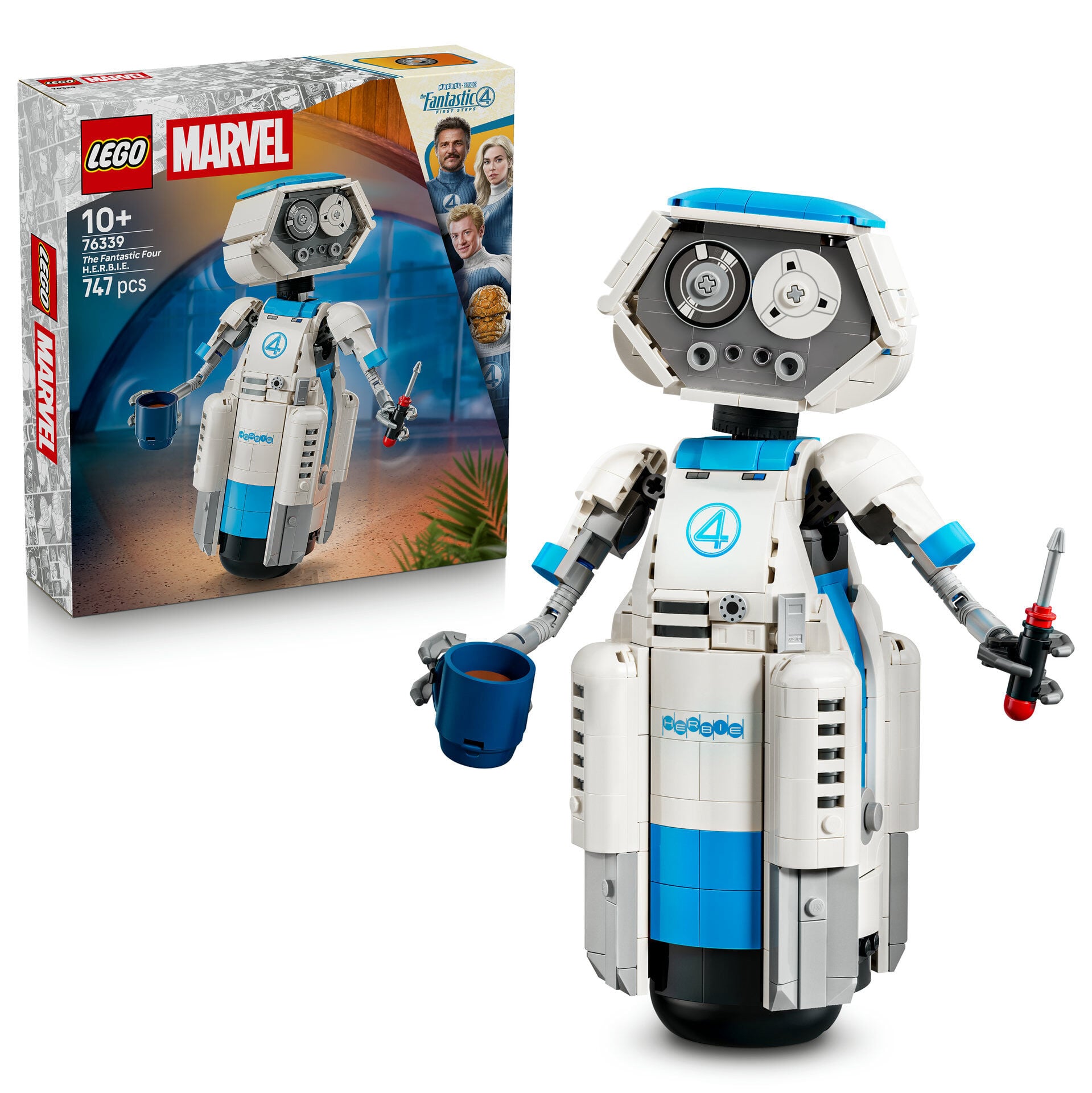 LEGO® ǀ Marvel Fantastik Dörtlü H.E.R.B.I.E. 76339