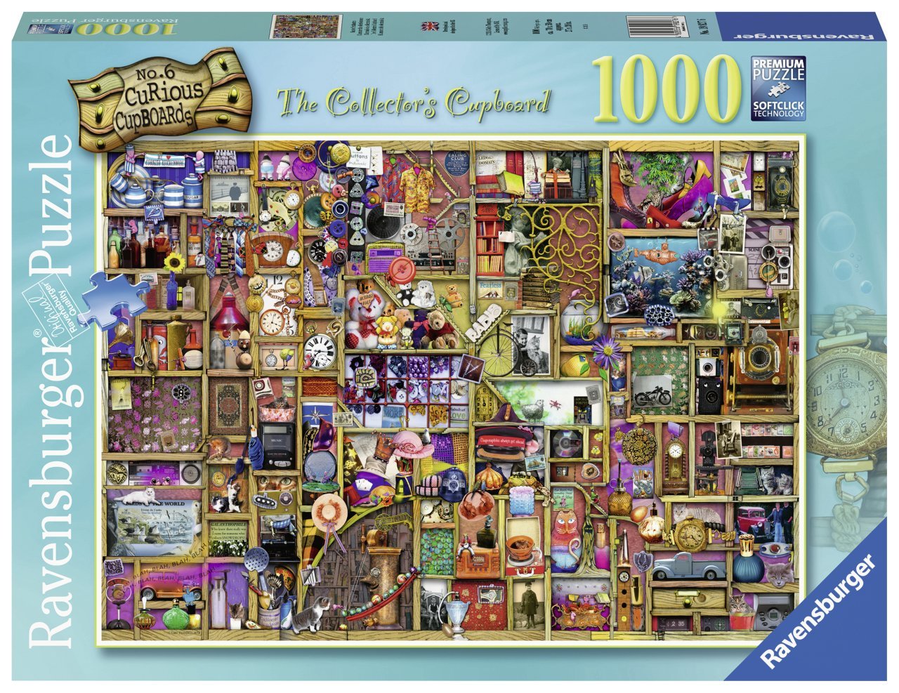 Ravensburger 1000 Parçalı Puzzle Koleksiyoner Dolabı