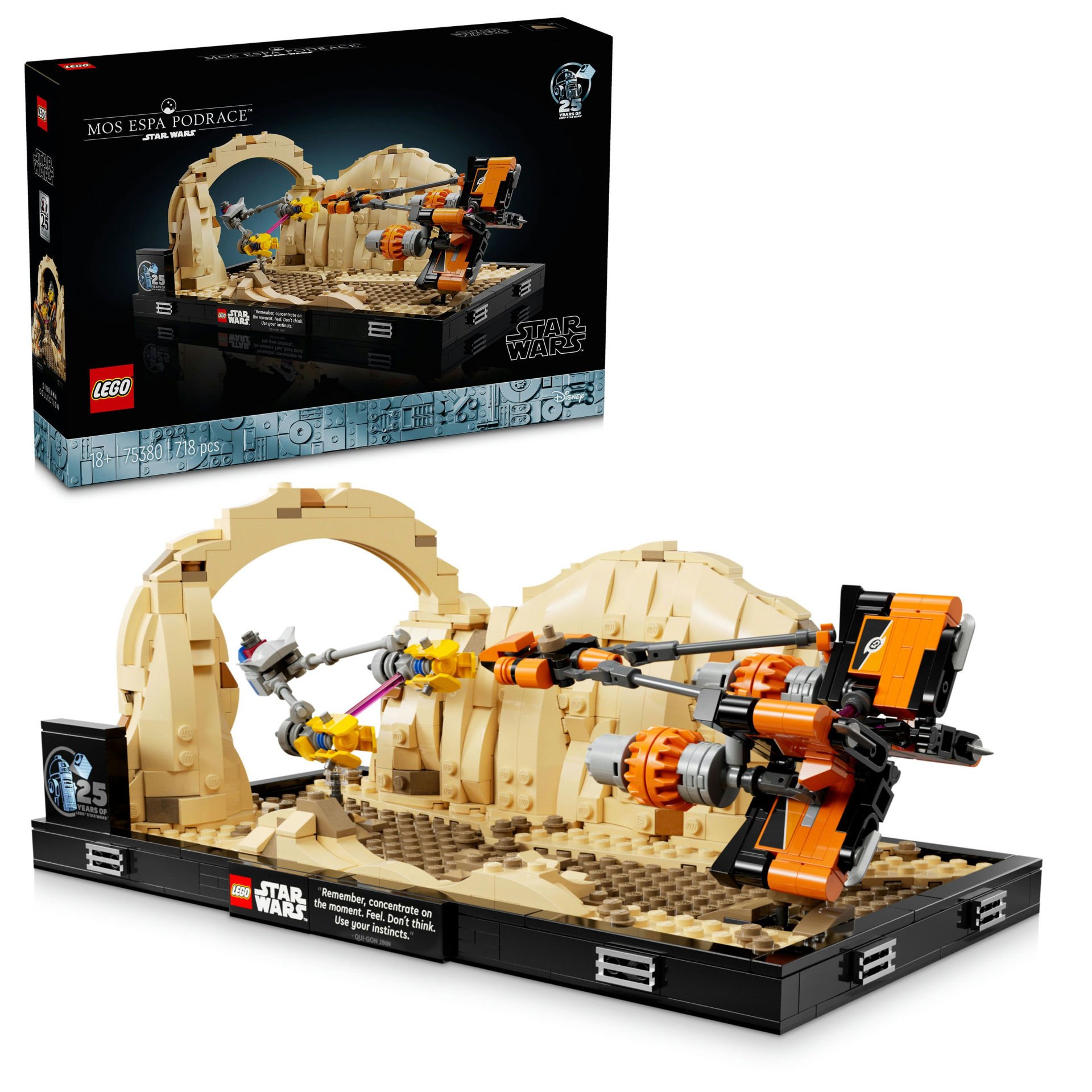 LEGO® Star Wars™ Mos Espa Pod Yarışı Dioraması Seti 75380