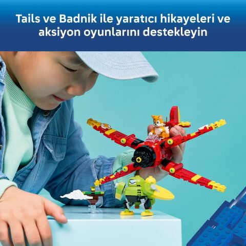 LEGO® Sonic the Hedgehog™ Tails’in Tornado-1 Uçağı 77119