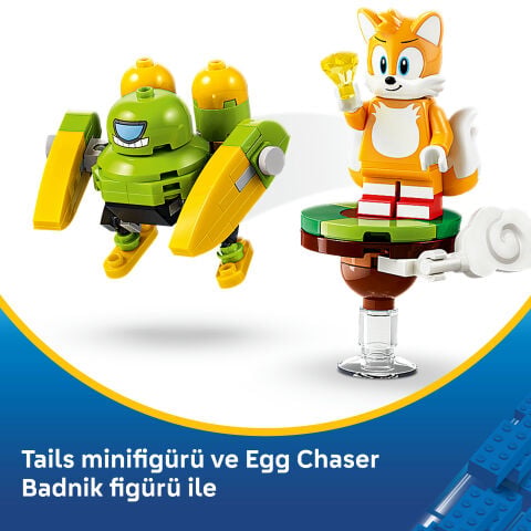 LEGO® Sonic the Hedgehog™ Tails’in Tornado-1 Uçağı 77119