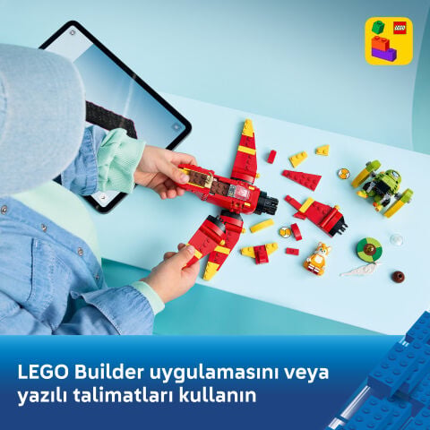 LEGO® Sonic the Hedgehog™ Tails’in Tornado-1 Uçağı 77119