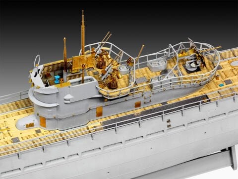 German Submarine Type IX C(U505) Platinum Model Kit