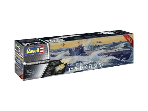 German Submarine Type IX C(U505) Platinum Model Kit