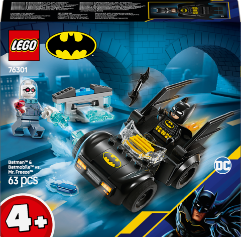 LEGO® DC Batman™: Batman ve Batmobile™, Mr. Freeze™’e Karşı Araç Oyun Seti 76301