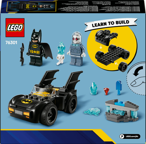 LEGO® DC Batman™: Batman ve Batmobile™, Mr. Freeze™’e Karşı Araç Oyun Seti 76301