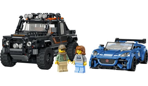 LEGO® Speed Champions Jaguar Project 7 ve Land Rover Defender 77264