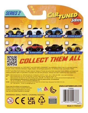 CarTuned JDM Seri 2 1985 Toyota Corolla AE86 - Sarı Coupe Araba