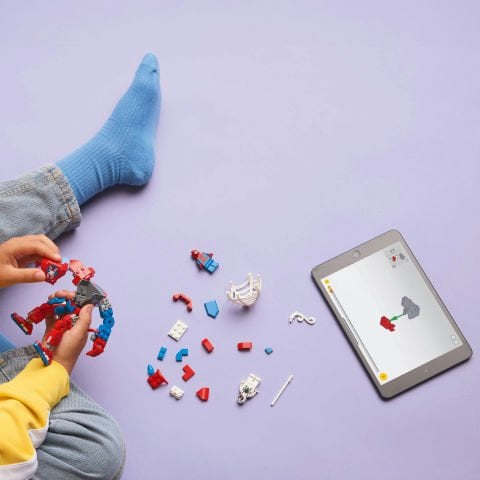 LEGO® Marvel Örümcek Adam Robotu, Anti Venom’a Karşı İnşa Edilebilen Oyuncak Figür Seti 76308