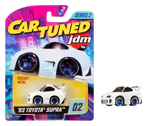 CarTuned JDM Seri 2 1993 Toyota Supra A90 - Beyaz Araba