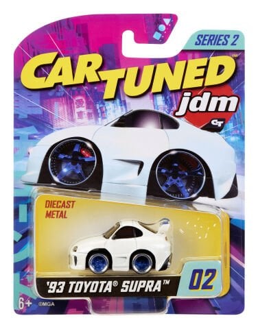 CarTuned JDM Seri 2 1993 Toyota Supra A90 - Beyaz Araba