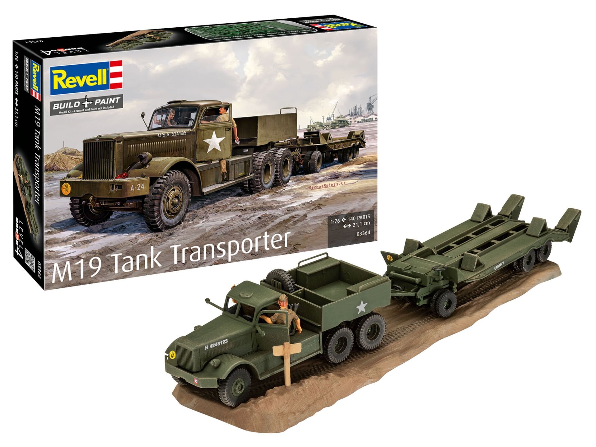M19 Tank Transporter Model Kit