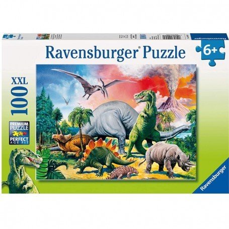 Ravensburger 100 Parçalı Puzzle Dinozorlar