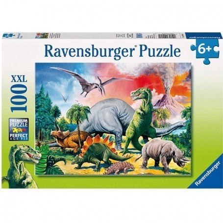 Ravensburger 100 Parçalı Puzzle Dinozorlar