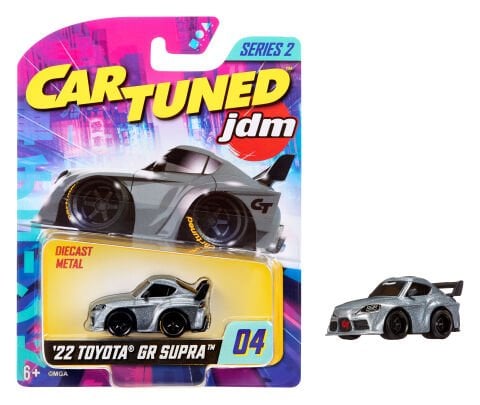 CarTuned JDM Seri 2 2022 Toyota GR Supra - Gri Araba