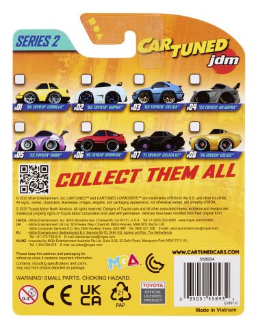 CarTuned JDM Seri 2 2022 Toyota GR Supra - Gri Araba