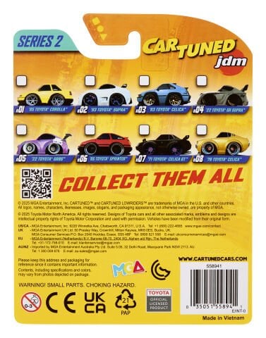 CarTuned JDM Seri 2 2022 Toyota GR86 - Mor Araba