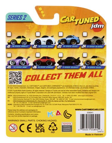 CarTuned JDM Seri 2 2022 Toyota GR86 - Mor Araba