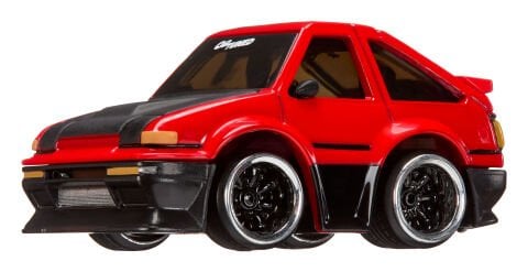 CarTuned JDM Seri 2 1985-87 Sprinter Trueno GT-Apex AE86 - Siyah Kırmızı Araba