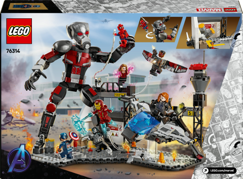 LEGO® Marvel Kaptan Amerika: Kahramanların Savaşı Aksiyon Savaşı İnşa Edilebilen Oyun Seti 76314