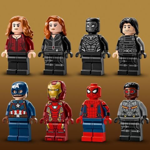 LEGO® Marvel Kaptan Amerika: Kahramanların Savaşı Aksiyon Savaşı İnşa Edilebilen Oyun Seti 76314