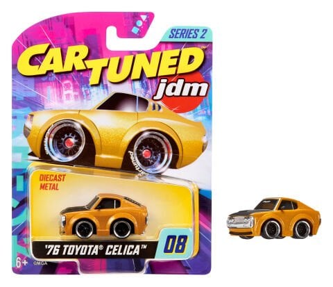 CarTuned JDM Seri 2 1976 Toyota Celica (Heçbek) - Sarı Araba
