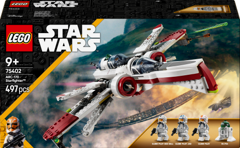 LEGO® Star Wars™ ARC-170 Starfighter™ Çocuklar için Yapım Oyuncağı 75402
