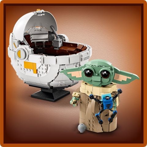 LEGO® Star Wars: The Mandalorian™ Uçan Bebek Arabalı Grogu™ İnşa Edilebilen Figürü 75403