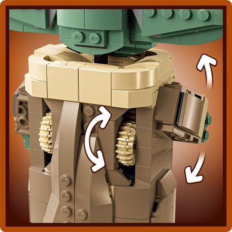 LEGO® Star Wars: The Mandalorian™ Uçan Bebek Arabalı Grogu™ İnşa Edilebilen Figürü 75403