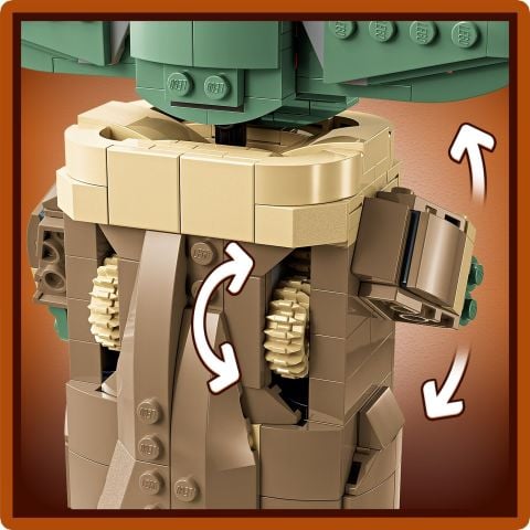LEGO® Star Wars: The Mandalorian™ Uçan Bebek Arabalı Grogu™ İnşa Edilebilen Figürü 75403