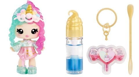 Yummiland Phoebe Frappe Bebeği ve Dudak Parlatıcısı - Gizemli Renk Serisi