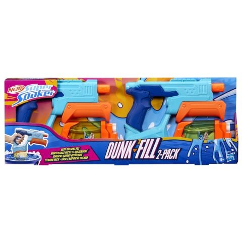 Nerf Super Soaker Dunk-Fill Su Tabancası 2'li Paketi