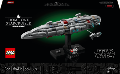 LEGO® Star Wars™ Home One Starcruiser, İnşa Edilebilen Starship Model Seti 75405