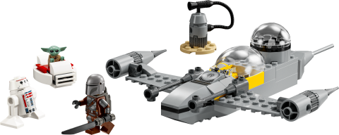 LEGO® Star Wars™ Mando ve Grogu'nun N-1 Starfighter™’ı Yapım Oyuncağı 75410