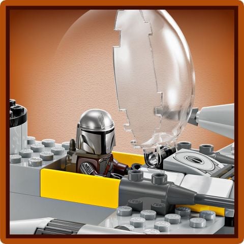 LEGO® Star Wars™ Mando ve Grogu'nun N-1 Starfighter™’ı Yapım Oyuncağı 75410