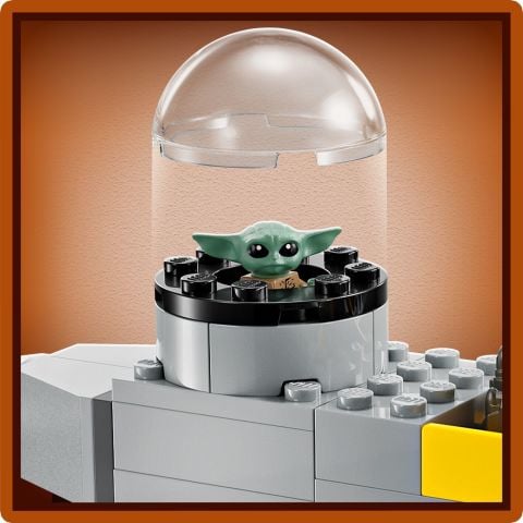 LEGO® Star Wars™ Mando ve Grogu'nun N-1 Starfighter™’ı Yapım Oyuncağı 75410