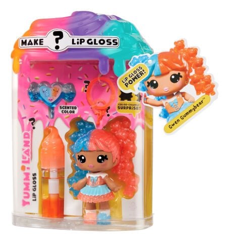 Yummiland Gwen Gummybear Bebeği ve Dudak Parlatıcısı - Gizemli Renk Serisi