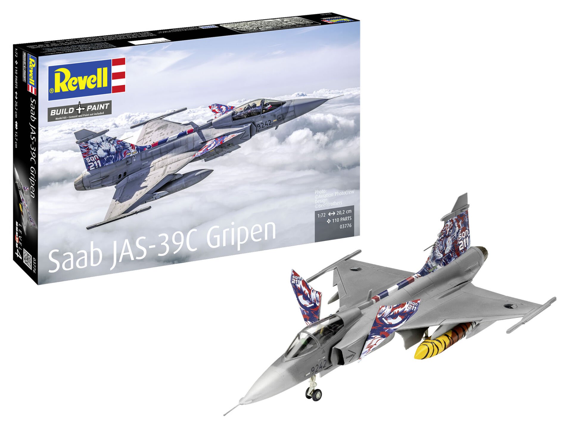 Saab JAS-39C Gripen Model Kit